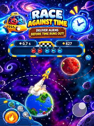 Rocket Taxi: Space Rush screenshot 8