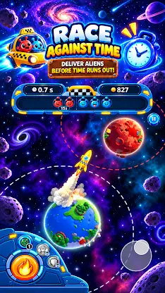 Rocket Taxi: Space Rush screenshot 3