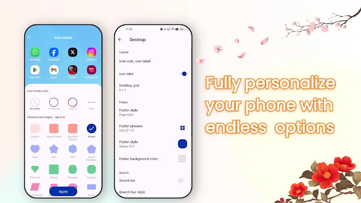 Sakura Launcher: Aesthetic screenshot 6