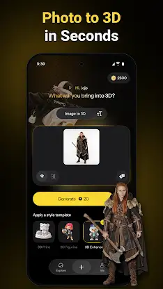Tripo - AI 3D Model Generator screenshot 2