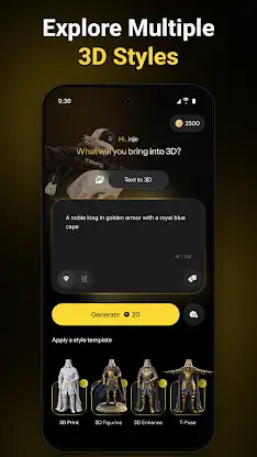 Tripo - AI 3D Model Generator screenshot 4
