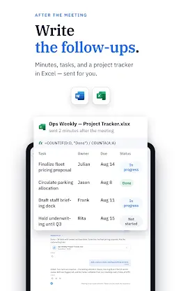 Meeting.ai: Note Taker Agent screenshot 12
