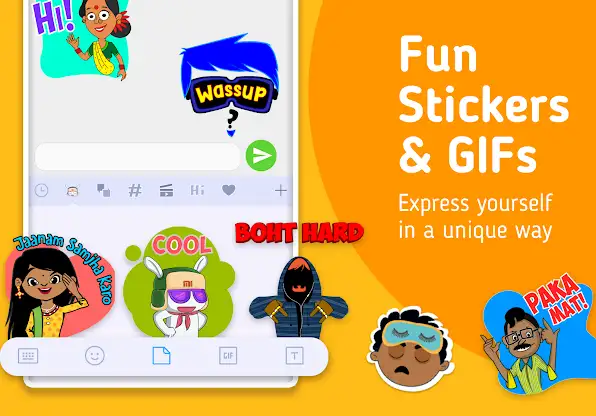 Mint Keyboard:Fonts,Emojis screenshot 4