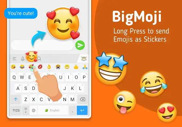 Mint Keyboard:Fonts,Emojis screenshot 2