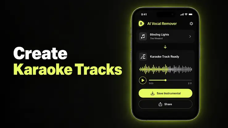 AI Vocal Remover App screenshot 1