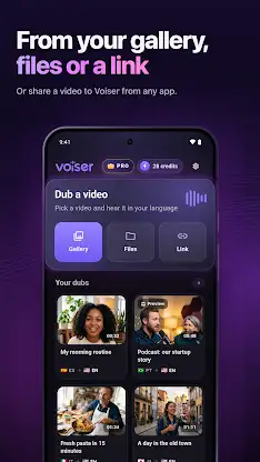 Voiser: AI Dubbing & Translate screenshot 5