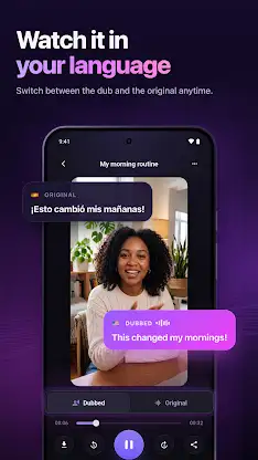 Voiser: AI Dubbing & Translate screenshot 2