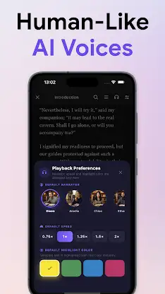 Voiser AI: Audio Books Reader screenshot 3