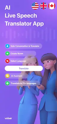 Live Speech Translation App screenshot 1