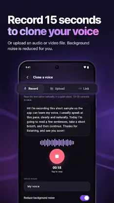 AI Voice Clone: Text to Speech screenshot 2