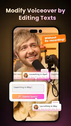 Voice Editor, Voiceover - Vozo screenshot 2