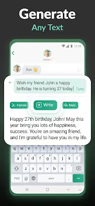 Keyboard AI Assistant: Writely screenshot 4