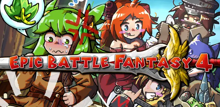 Epic Battle Fantasy 4: RPG — Android game banner