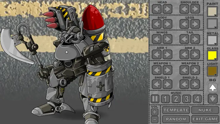 Mecha Dress Up screenshot 1