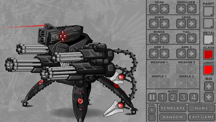 Mecha Dress Up screenshot 5