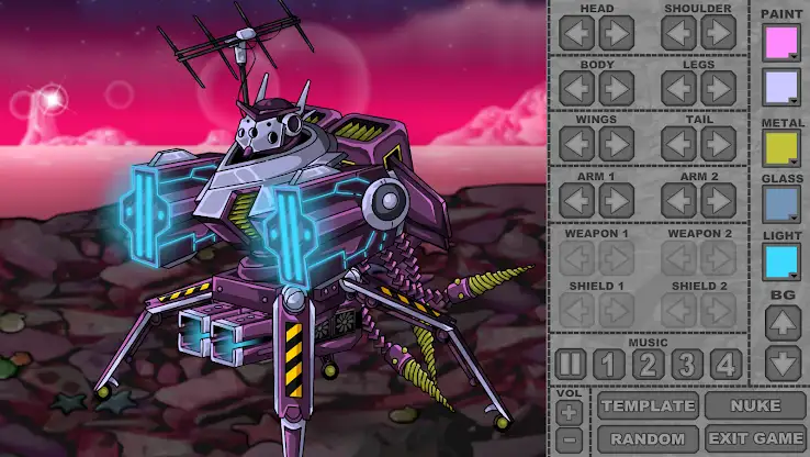 Mecha Dress Up screenshot 4