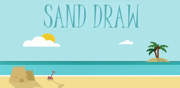 Sand Draw Creative Art Drawing — Android app banner