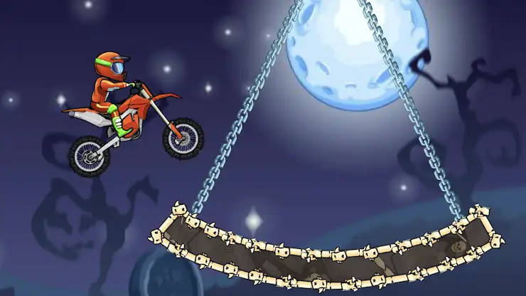 Moto X3M Bike Race Game screenshot 2