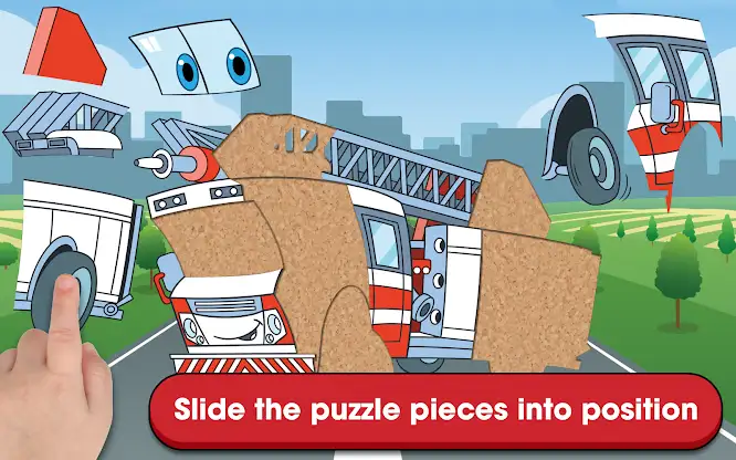 Cars Puzzles Game for Toddlers screenshot 2