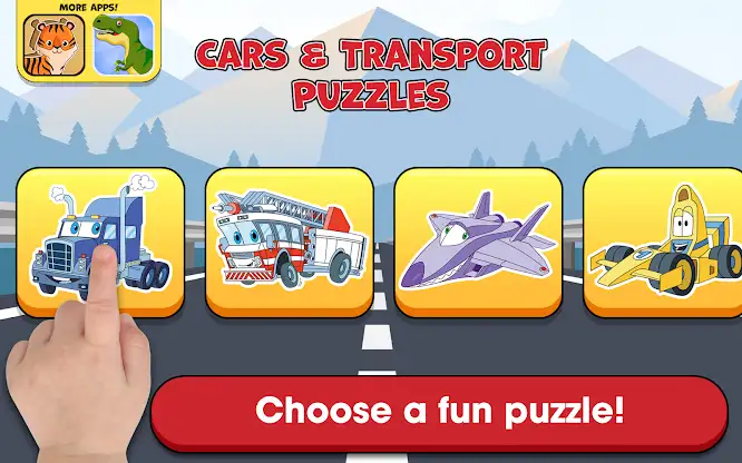 Car Puzzles Lite for Toddlers screenshot 1