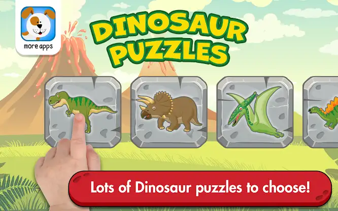 Dinosaur Puzzles for kids screenshot 1