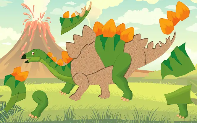 Dinosaur Puzzles Lite screenshot 8
