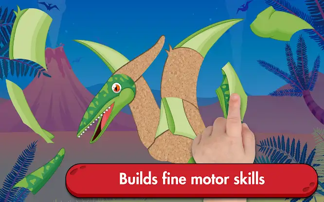 Dinosaur Puzzles Lite screenshot 4