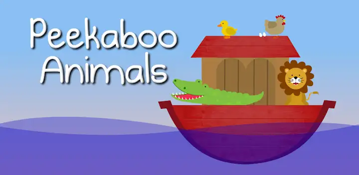 Peekaboo Animals for Toddlers — Android app banner