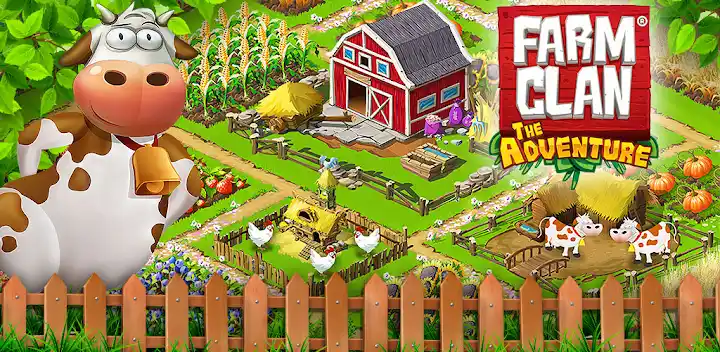 Farm Clan Farm Life Adventure — Android game banner