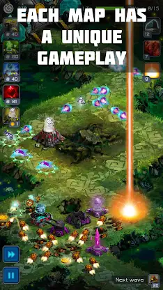 Ancient Planet Tower Defense screenshot 8