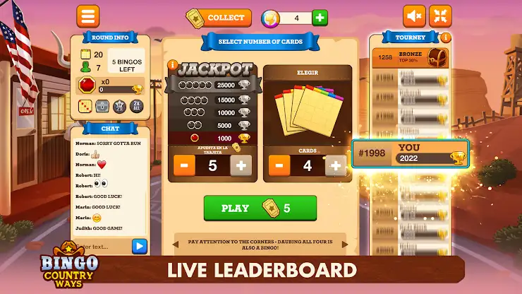 Bingo Country Ways: Live Bingo screenshot 5