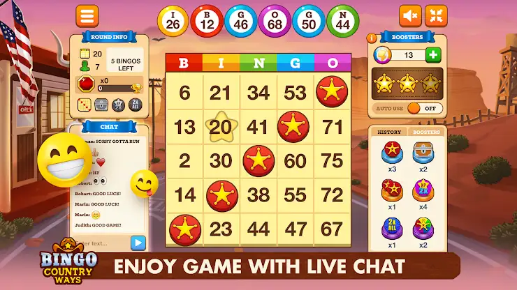 Bingo Country Ways: Live Bingo screenshot 1