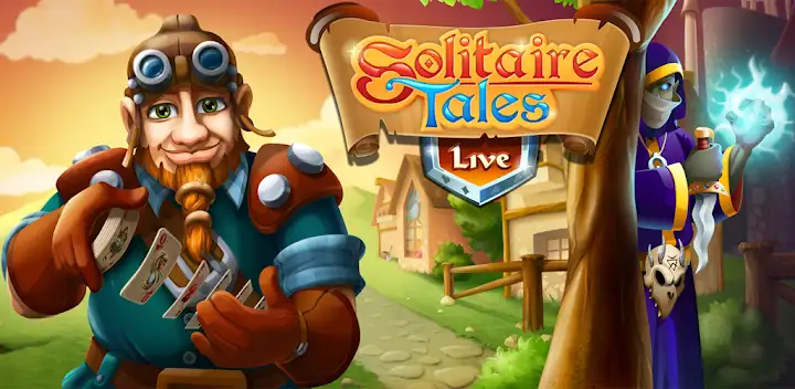 Solitaire Tales Live — Android game banner