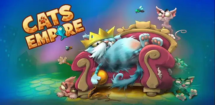 Cats Empire: Kitten simulation — Android game banner