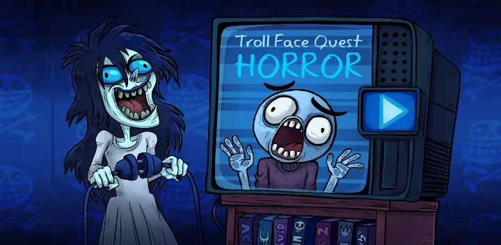 Troll Face Quest: Horror — Android game banner