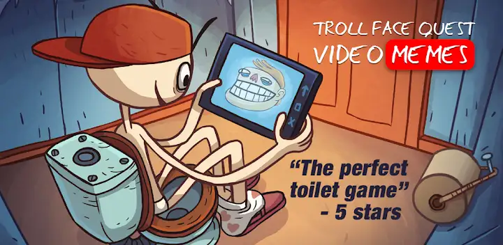 Troll Face Quest: Video Memes — Android game banner