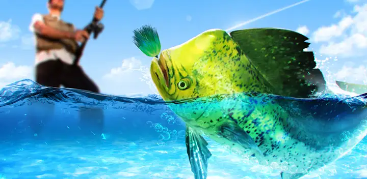 Let's Fish: Fishing Simulator — Android game banner