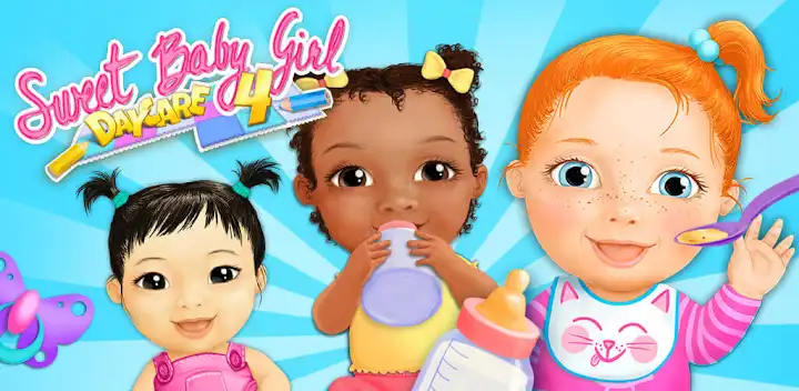 Sweet Baby Girl Daycare — Android game banner