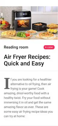 Air Fryer Recipes & Cookbook screenshot 7