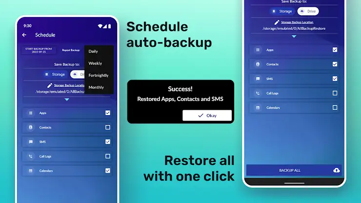 SMS Backup & Restore screenshot 8