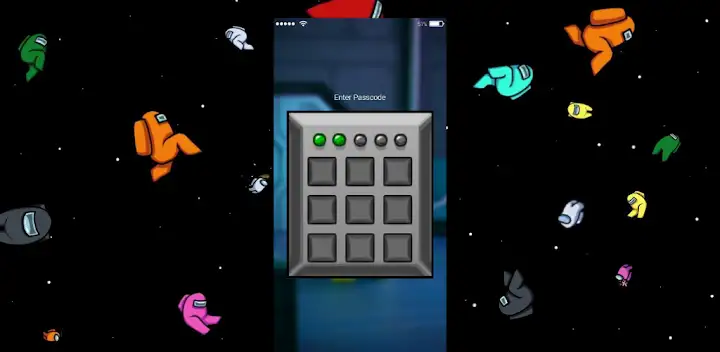 AmongLock: AmongUs Lock Screen — Android app banner