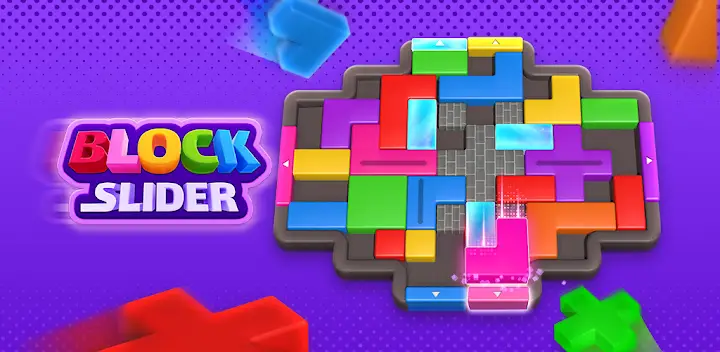 Block Slider: Color Jam — Android game banner
