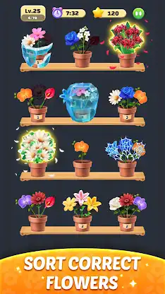 Petalia: Flower Merge Game screenshot 2
