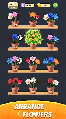 Petalia: Flower Merge Game screenshot 1