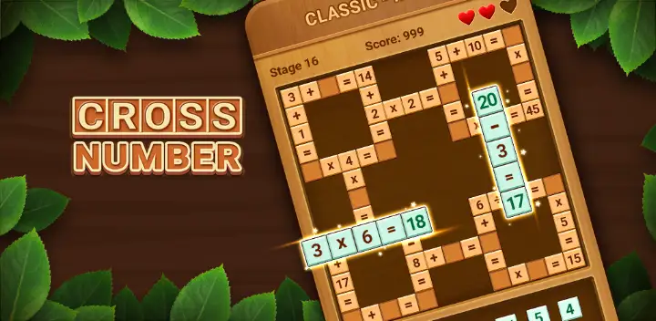 Cross Number: Math Game Puzzle — Android game banner
