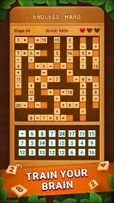 Cross Number: Math Game Puzzle screenshot 2