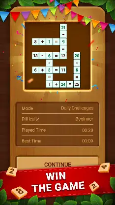 Cross Number: Math Game Puzzle screenshot 5