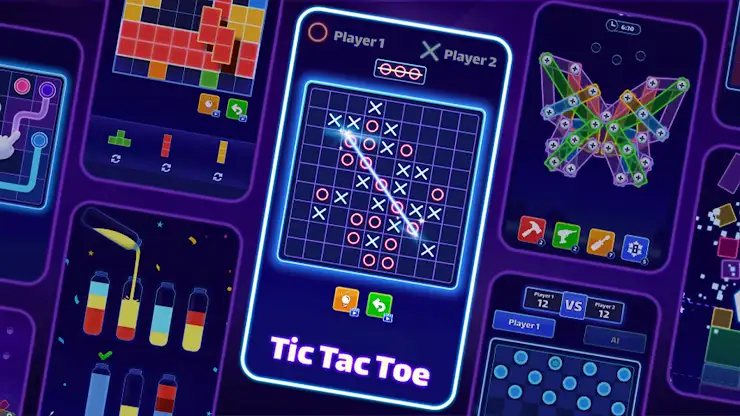 Tic Tac Toe: XO cross game screenshot 1