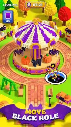 Tiles in Hole: Black Hole screenshot 2
