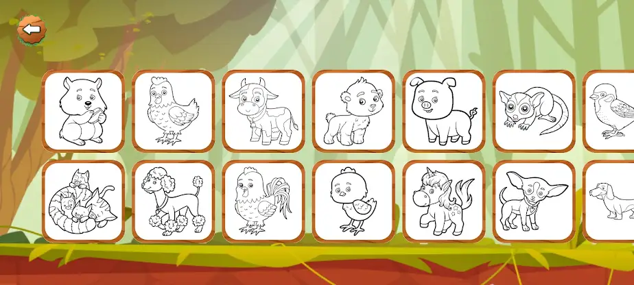 Animal Coloring Book for Kids screenshot 2